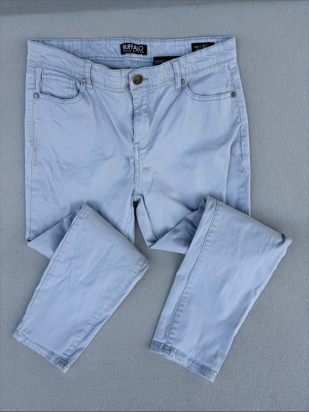 Buffalo David Bitton Women's Light Blue Skinny Jeans